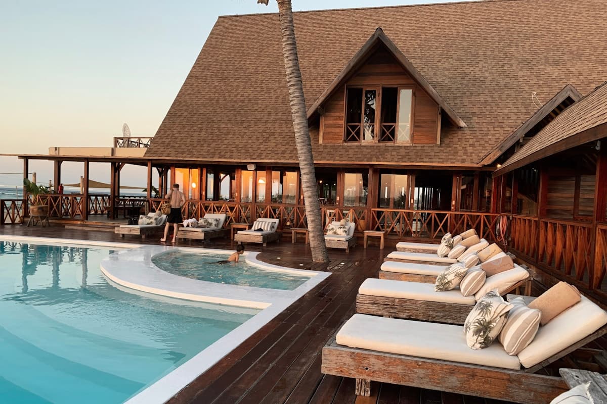 Luxury resort pool and hospitality experience at Rise Riviera